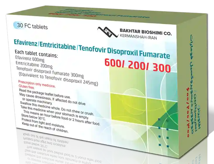 تصویر TRIPLAVIR 200/300/600 mg Tablet